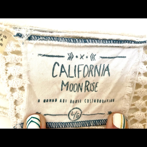 Boho Long Sleeve Shirt - California Moon Rise - Picture 9 of 12